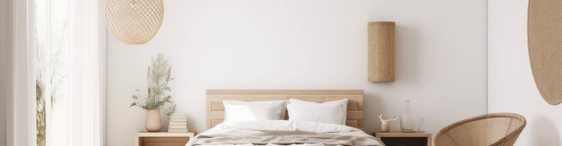 Modernes & helles Schlafzimmer